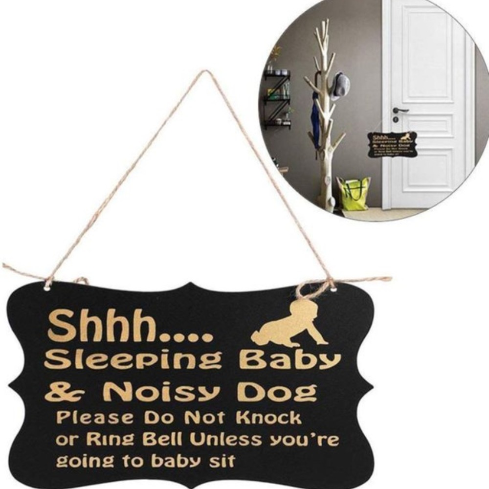 Sleeping baby sign
